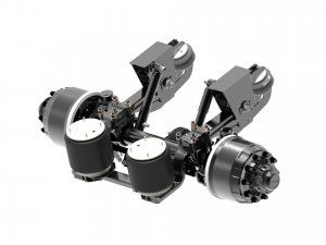 Suspensão pneumática com eixo autodirecional Olivo